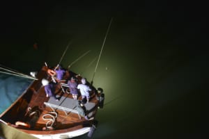 Squid fishing - Athena Cruise